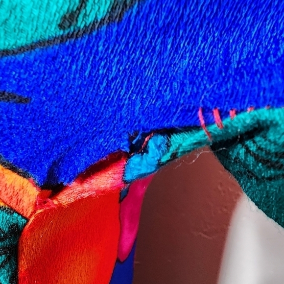 Vintage Mid Century Mod 60s Handmade Floral Maxi Dress Size‎ Small - Picture 12 of 15